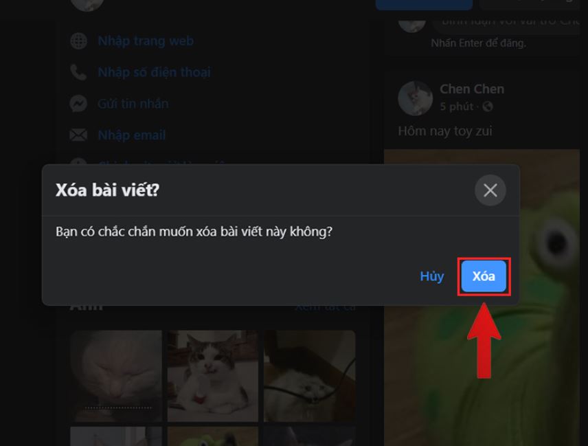 Hướng dẫn xóa tất cả bài viết trên fanpage Facebook chi tiết