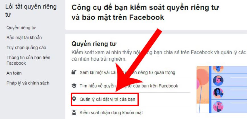 Chi tiết cách xóa lịch sử vị trí đăng nhập trên Facebook 