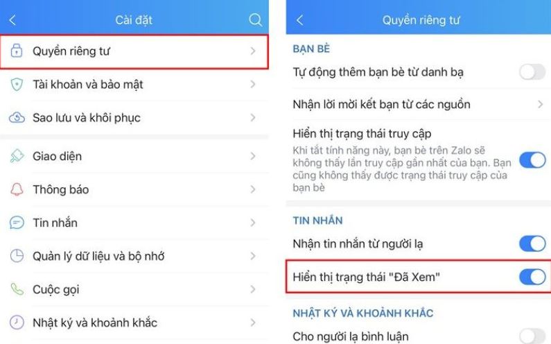 Cách sử dụng tính năng đánh dấu chưa đọc trên Zalo