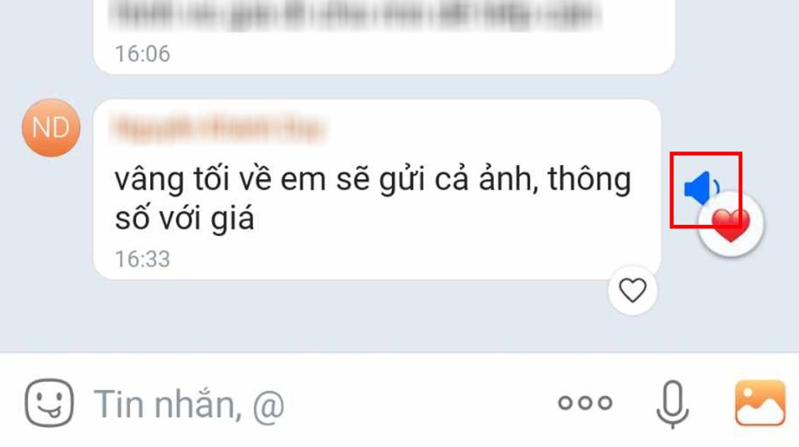 Tính năng đọc văn bản trên Zalo với trợ lý ảo