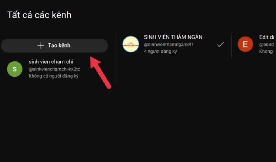 Chi tiết cách chuyển kênh YouTube sang Gmail khác