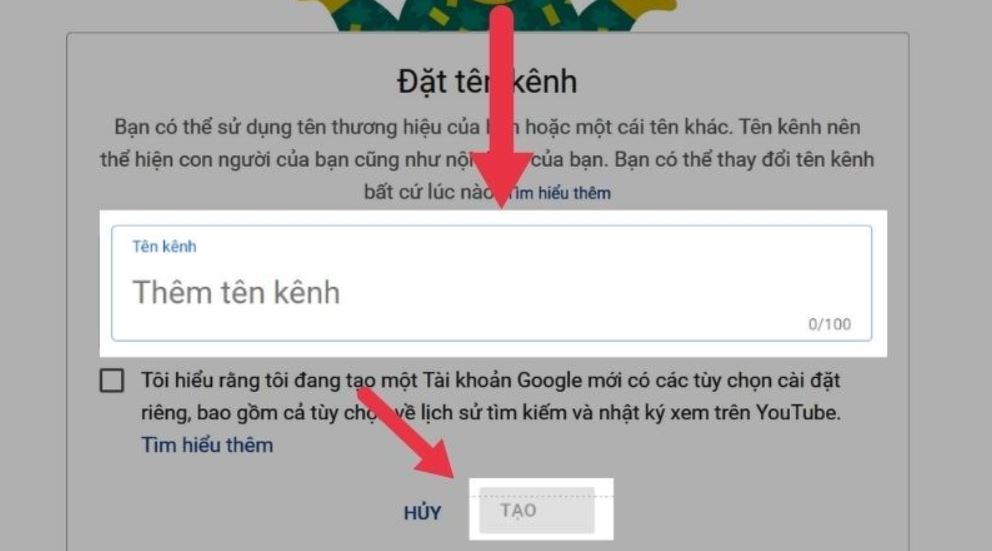 Chi tiết cách chuyển kênh YouTube sang Gmail khác